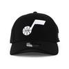 [New Era] Cap 39THIRTY Utah Jazz NBA STRETCH FIT CAP Stretch UTAH JAZZ Black Hat 3930 Size SM [Used]