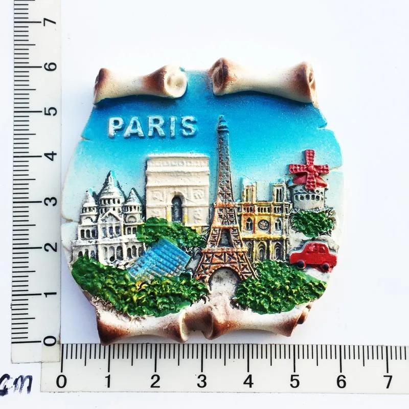 France Travelling Fridge Stickers Provence Menton Lyon Tourism Souvenirs Fridge Magnets Wedding Gifts Home Decoration Crafts