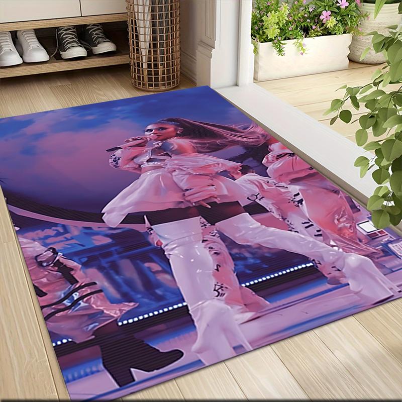 Starry Night Performance Carpet Rug Soft Washable Antislip Home Living Room Sofa Mats Personalized Christmas Rug