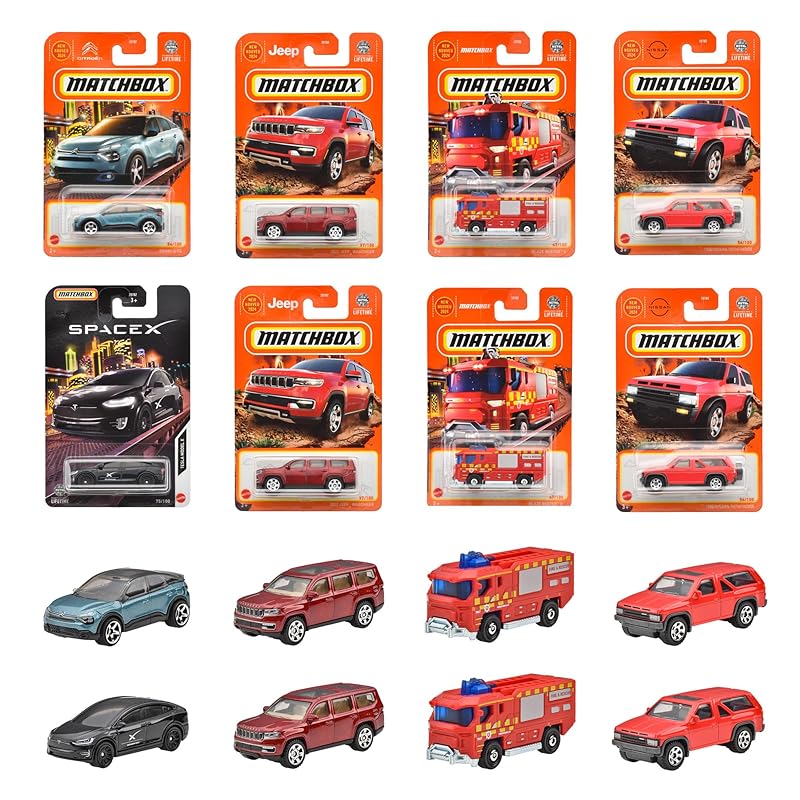 Matchbox Basic Car L Assortment Vehicle Toys Mini Car 24 Units Included BOX Sales From 3 Years Old Multi 98BL-30782