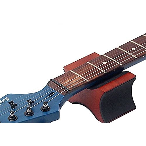 fieldlabo Convenient Guitar Pillow Neck Rest Makes Changing Strings and Maintenance Easier (Wood Type)
