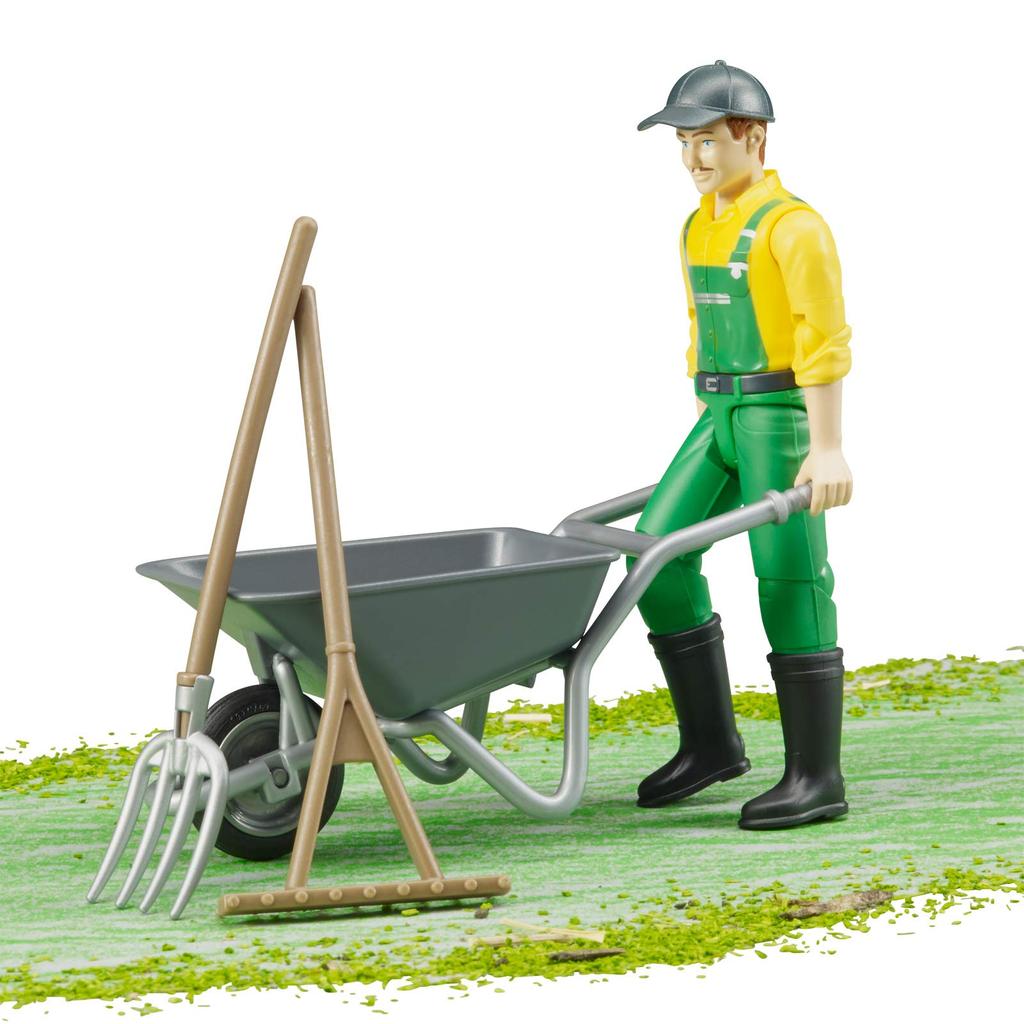 BRUDER Agricultural Worker Figure Set 62610