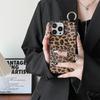 Чехол-браслет для мобильного телефона для IPhone16promax с леопардовым принтом для Apple 15X персонализированный XR тренд 8plus