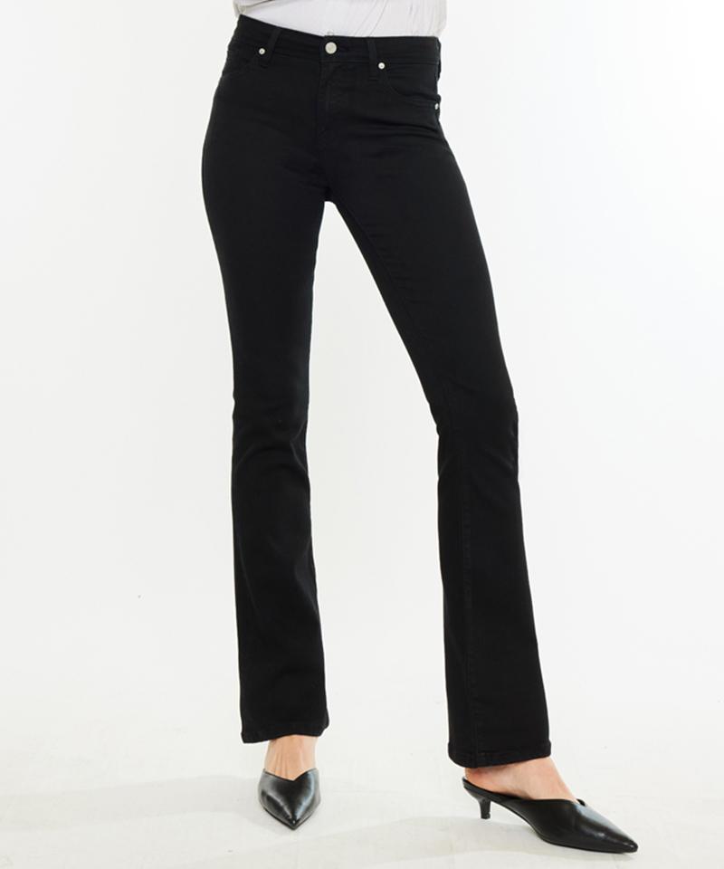 KANCAN Premier High-Waisted Black Bootcut Penelope