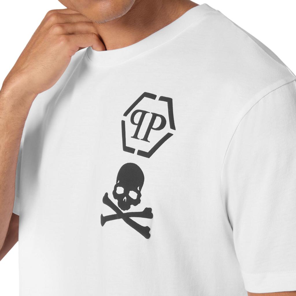 Philipp Plein skull-print T-shirt UADC-MTK7978-PJY002N-01