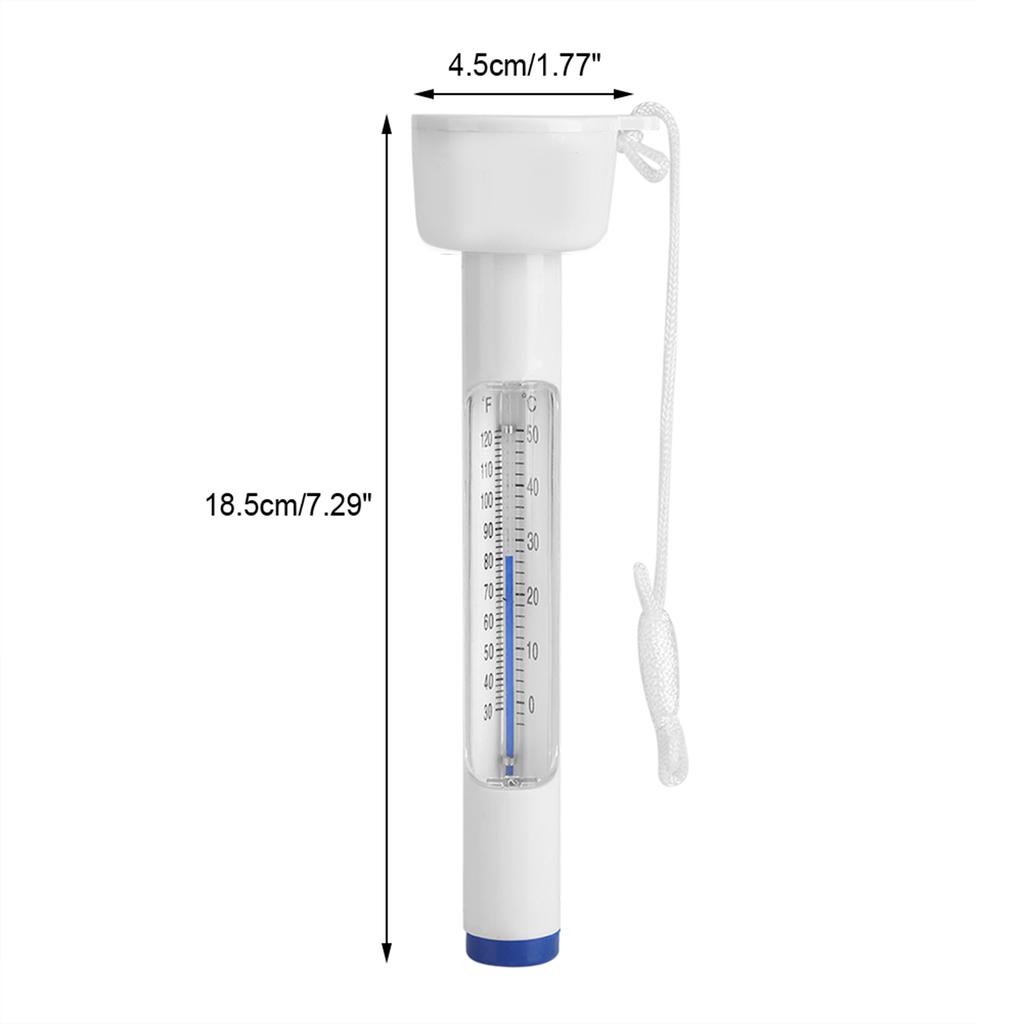 Large Floating Thermometer for Outdoor & Indoor Swimming Pools Spas Hot Tubs Fish Ponds  Celsius  &  Fahrenheit