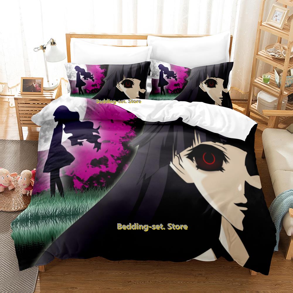 Новый комплект постельного белья Shiki Односпальный Twin Full Queen King Размер Комплект постельного белья для взрослых Детей Спальни Трех peças Костюмы Личность Аниме Постельное Белье Sh