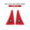 2pcs Car Door Corner Anti-collision Durable Protective Stickers For Alfa Romeo Giulia 147 Mito 156 159 166 GT Stelvio Brera BX2