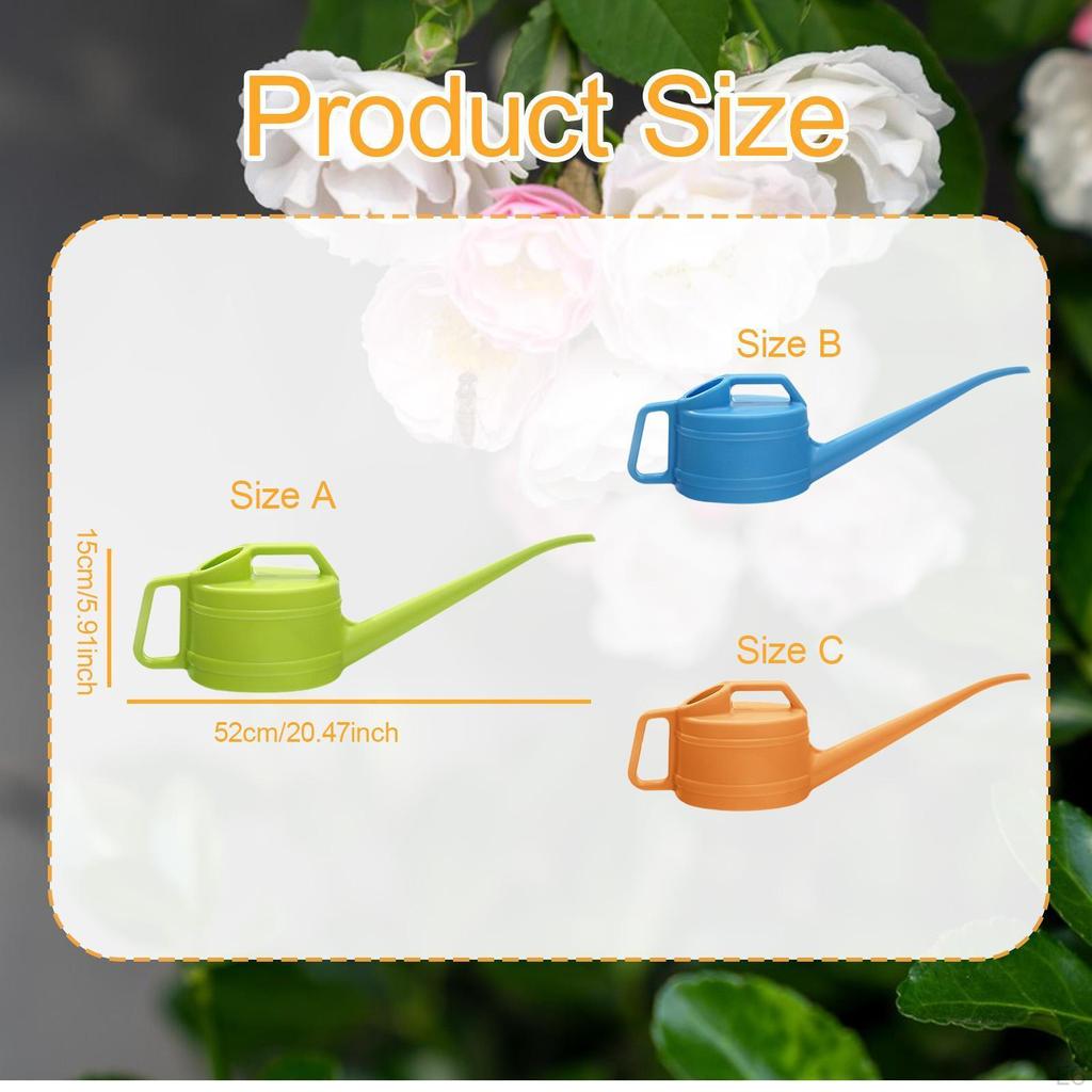 Лейка 2,4 л для использования в помещении и на улице с длинным носиком для растений
