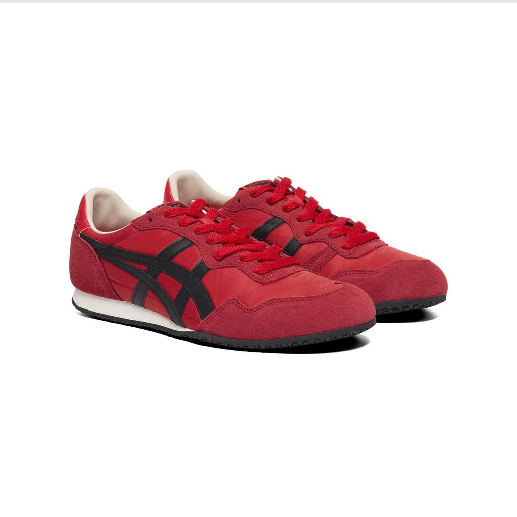 ONITSUKA TIGER SERRANO Текстиль, Синтетическая кожа, Замша (расщепленная коровья кожа) Низкие повседневные кроссовки Унисекс 1183B400-605