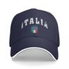 Italy Italian Flag Italia Baseball Cap Hat Luxury Brand New In Hat Bobble Hat Dad Hat Baseball Cap Unisex Women's