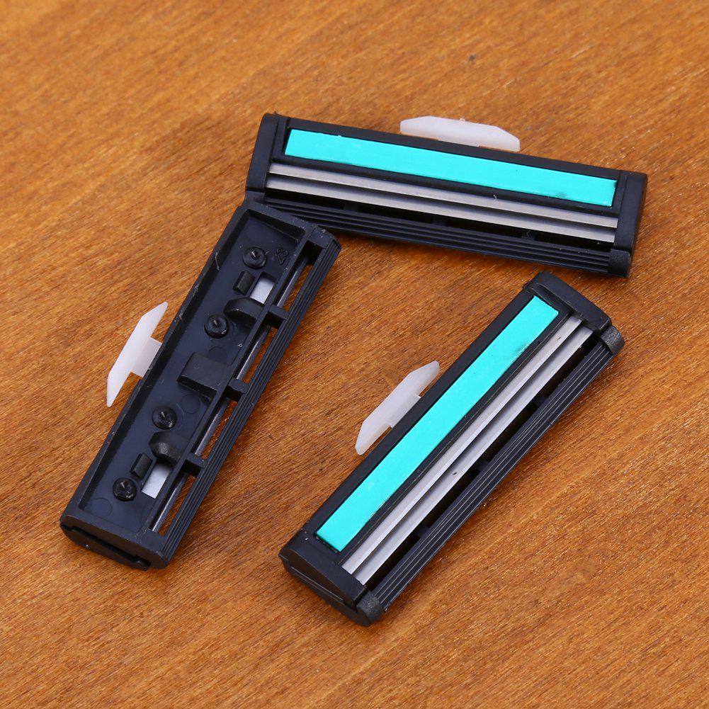 12Pcs/lot Metal Men's Shaving Razor Blades 2 Layer Safety Shaver Body Hair Trimmer Blades