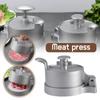 Round Flip-top Meat Filling Patty Model Adjustables Thickness Patties Maker Kitchen Supplies