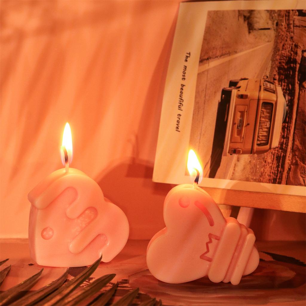 Different Heart Silicone Molds Epoxy Resin Mold DIY Scented Candle Mold Table Ornament Making Tool for Making Craft