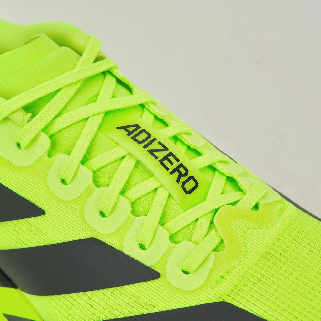 adidas Мужские кроссовки Adizero Evo SL Lucid Lemon Зеленый Core-Black Metallic-Silver JR3416