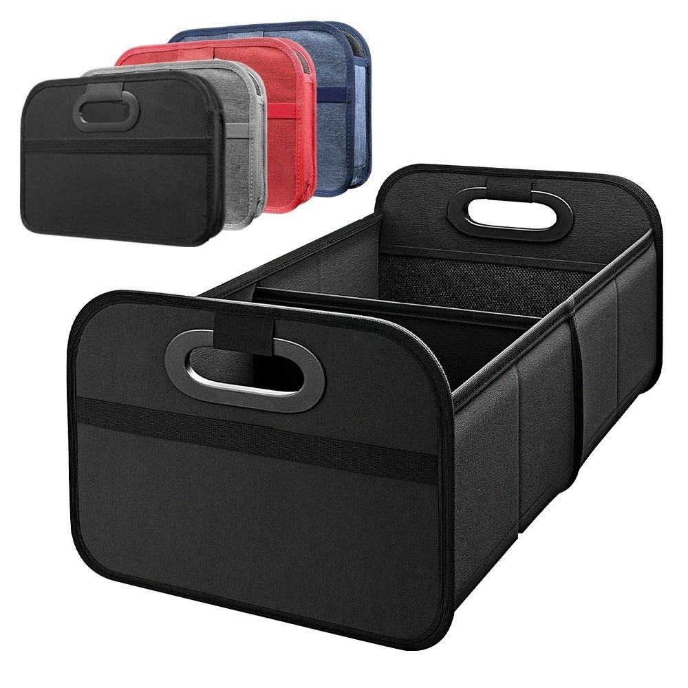 Oxford Cloth Car Trunk Organizer Large Capacity Auto Storage Bag Outing Storage
