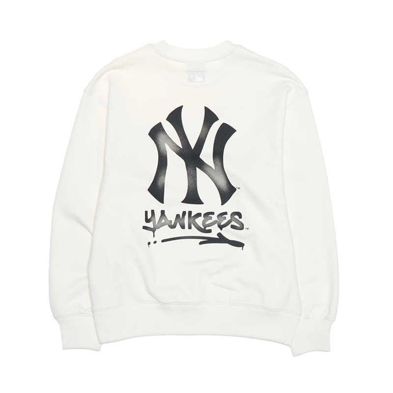 MLB Свитшот New York Yankees Унисекс Кремовый 3AMTB0551-50CRS
