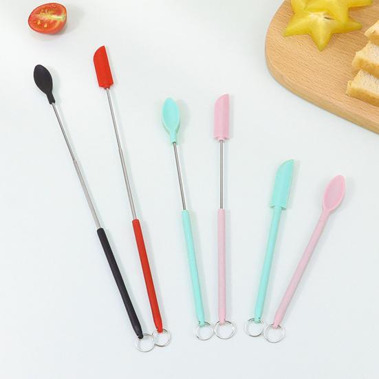Креативный многоразовый, легко очищаемый, экологически чистый, эффективный скребок для бутылок с маслом для торта, ресторанные принадлежности, лопаточка для торта