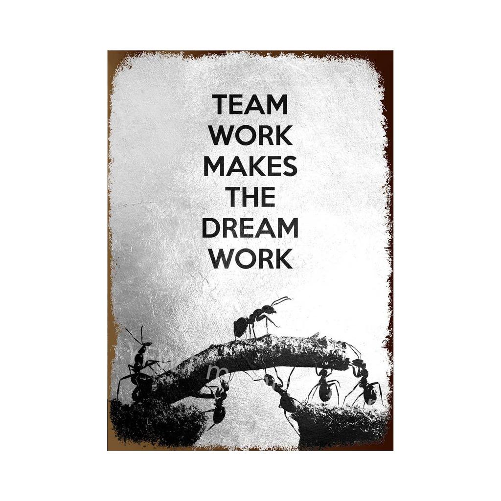 Делай все возможное и работай усердно Мотивирующая цитата Металлическая жестяная вывеска Художественные постеры Декоративная настенная картина для офиса Домашний декор