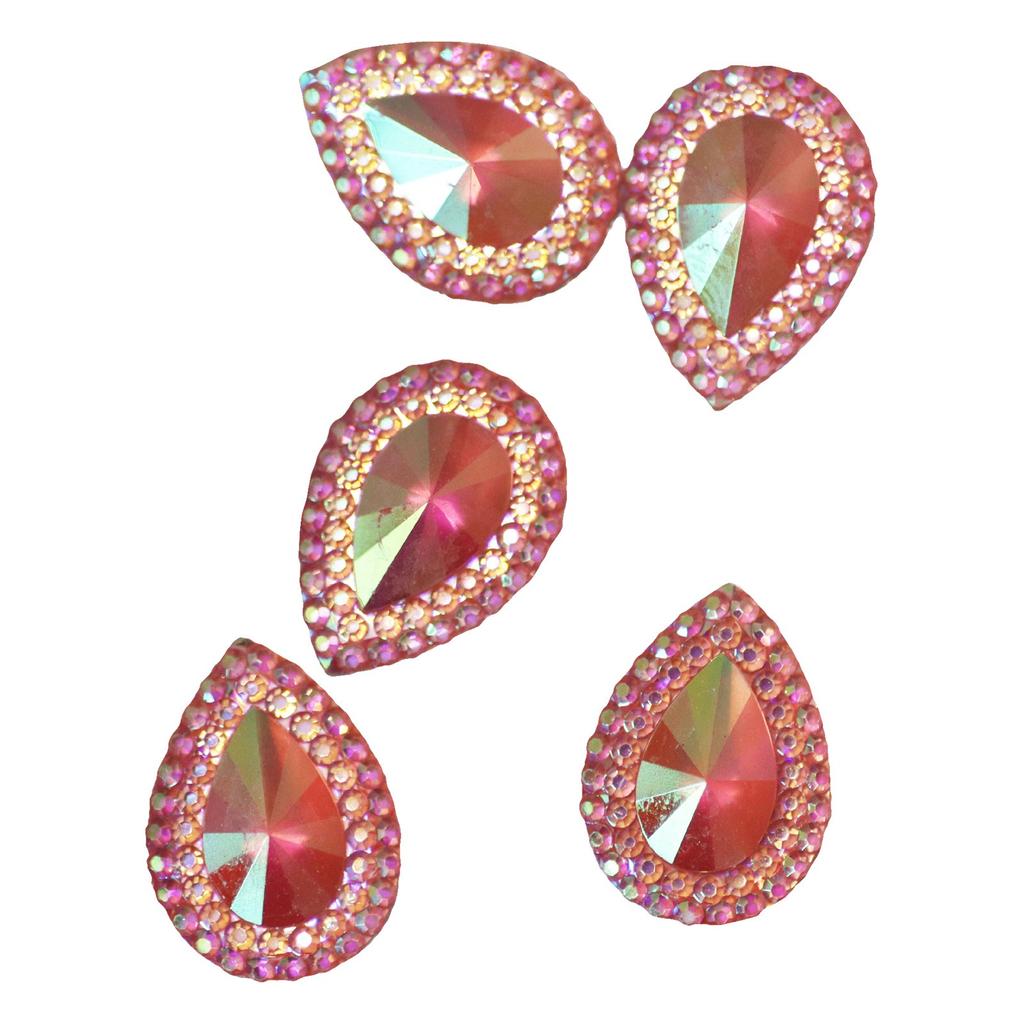 100 шт. смолы 13*18 мм каплевидные стразы с плоской основой скрапбукинг свадебные украшения своими руками аппликация