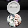 32/44/58mm Genshin Impact Badges Cute Game Anime Lapel Pins 32/44/58mm Round Broochs for Backpack Clothes Accessories Fan Jewelry Gifts