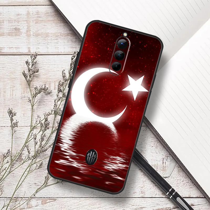 Чехол Турецкий Флаг для ZTE Nubia RedMagic 10 Air 5G 6 7 6S 7S Pro RedMagic 10S 9S 8S 8 9 10 Pro Plus