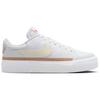Nike Court Legacy Lift White Coconut Milk Women Sneakers Hemp Light-Crimson DM7590-106