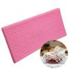 Fondant Mould Mat Non-stick DIY Silicone Sugar Craft Cake Lace Trim Mold Baking Tool Kitchen Gadget
