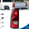 Для Chevy Silverado 1500 Пикап 2003-2006 Левый водительский задний фонарь с лампой и проводкой