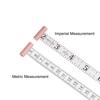 uxcell Body Measuring Tape, 150cm Automatic Retractable Measuring Tape with Locking Pin and Push Button for Body Measurements, Sewing, Fabric, and Clo
