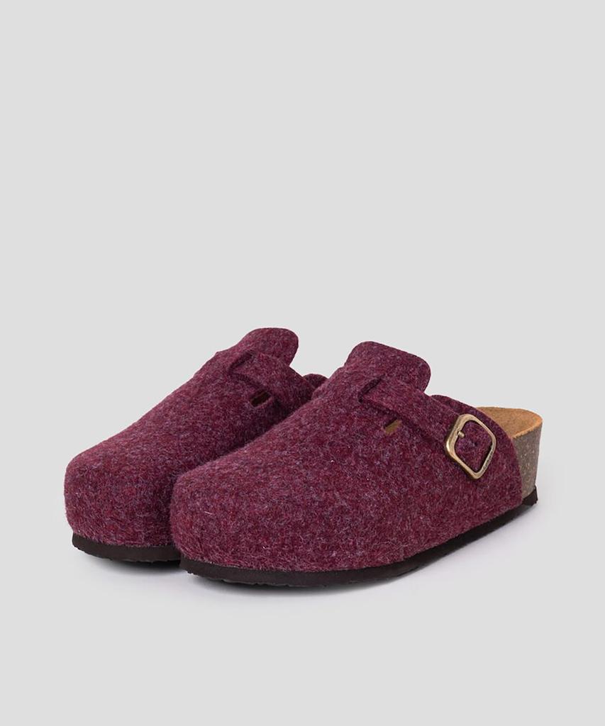 Scholl (женщины) Фетровые пробковые клоги фиолетовые (Hh49K2C19U)