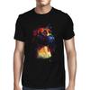 1Tee Mens Watercolour Splash Bulldog Dog T-Shirt