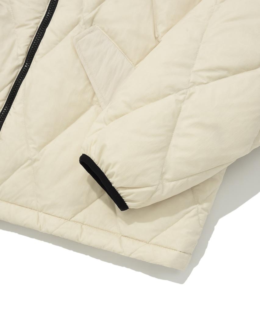 Covernat Rds Highlight Stand Collar Down Ivory