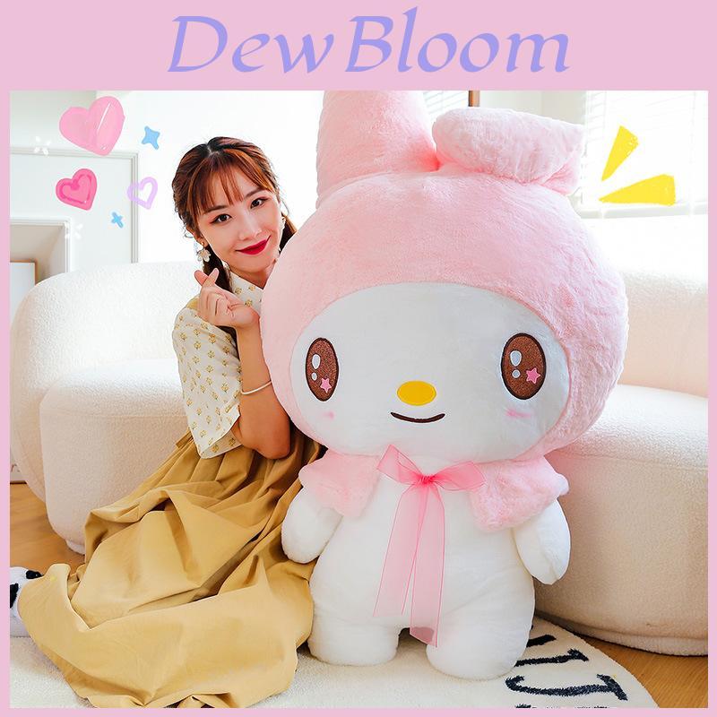 Sanrio Kuromi And Melody Plush Toys With Soft Elastane Fabric For Collectors And Kids
