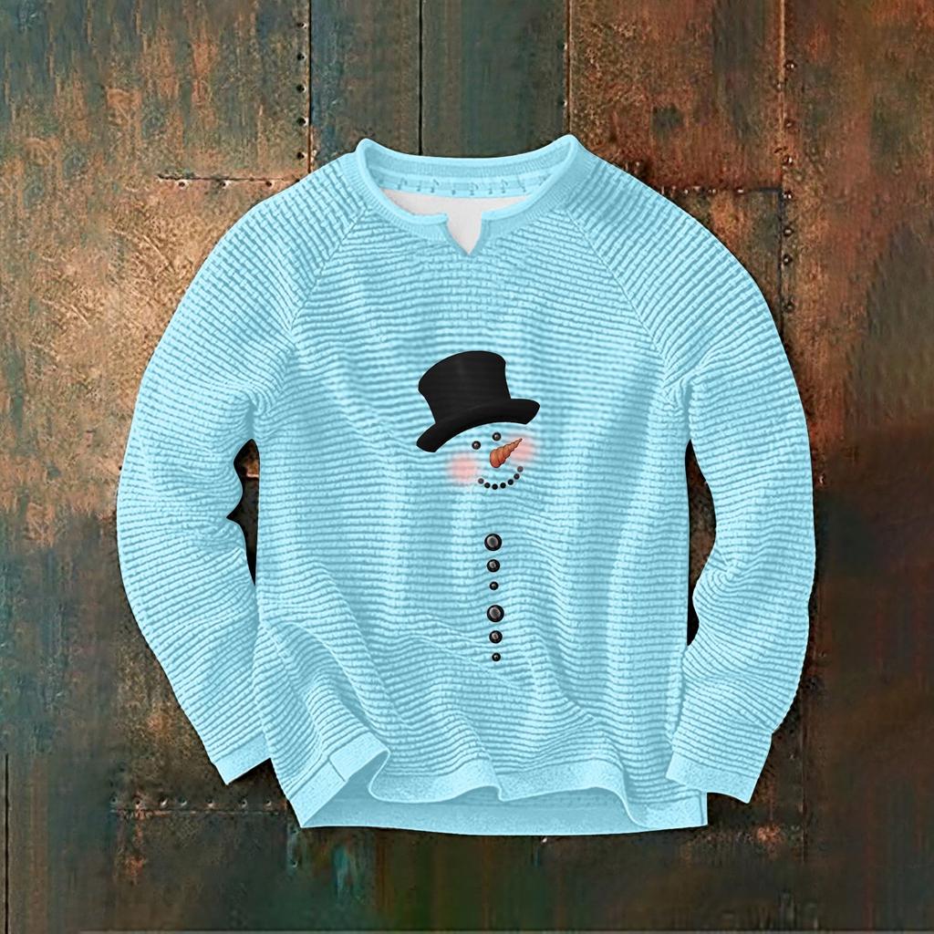 Мужская толстовка с капюшоном свободного кроя с принтом кукурузного зерна и круглым вырезом