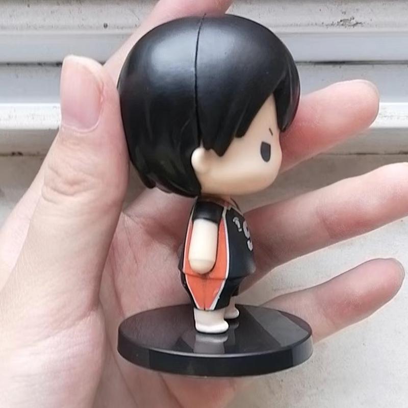Аниме Хайкю!! Волейболист Хюга Сёё Тобио Кагэяма 8 шт./набор Фигурка игрушка Украшение для машины Рождественский подарок 8 см