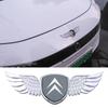 Citroen Car Front Trunk Wings Emblem Badge Sticker for C1 C5 DS3 DS4 DS5 Picasso Xsara Berlingo Jumpy C-C-ELYSEE Accessory Body