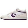 Cons Fastbreak Pro Comfortable and Versatile Low-top Board Shoes for Men and Women In White Grey Purple
