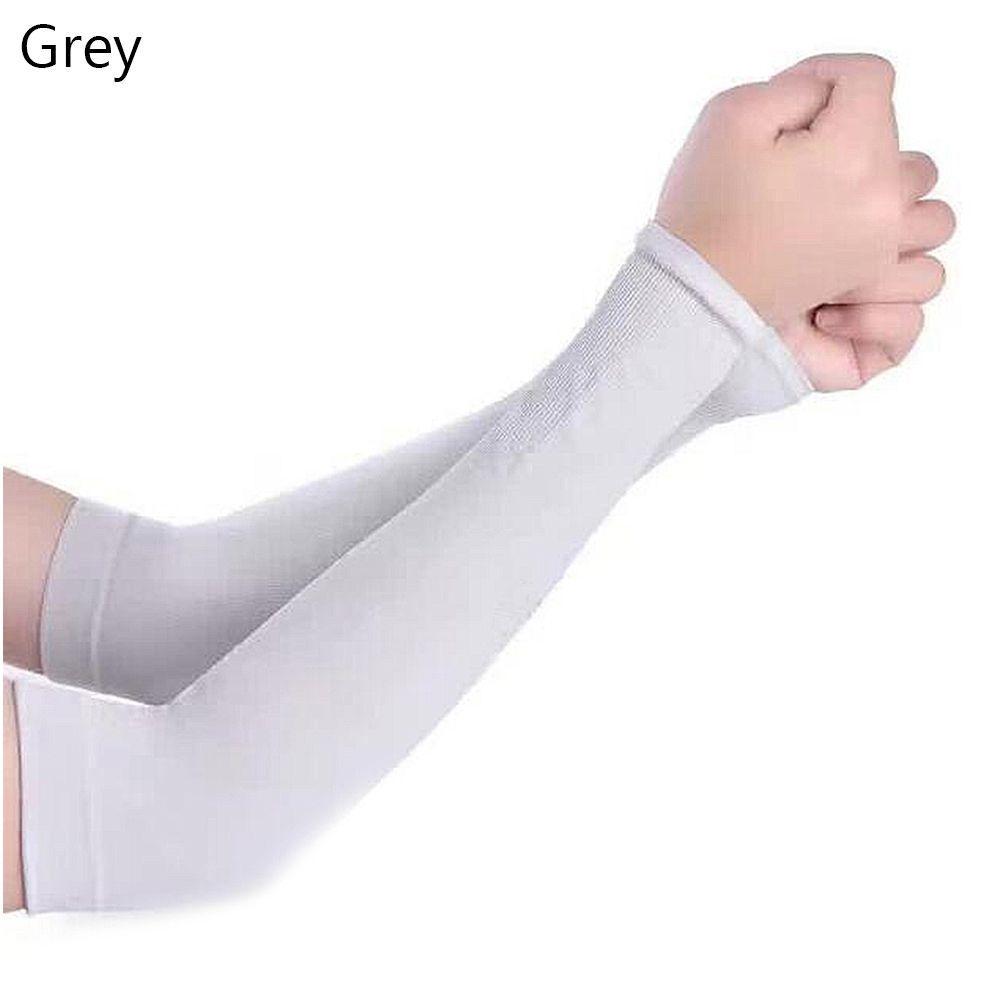 Exposed thumb Basketball Running Summer Cooling Arm Sleeves Outdoor Sport Arm Cover Sun Protection