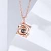 Dolphin Projection Necklace for Women, Japanese and Korean Simple Trend Projection Customization, Pendant Collarbone Chain