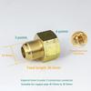 45 градусов SAE-стандарт 1/4" 3/8" 1/2" 3/4" раструбный переходник с внутренней на наружную резьбу переходник латунный трубный соединитель адаптер кондиционер