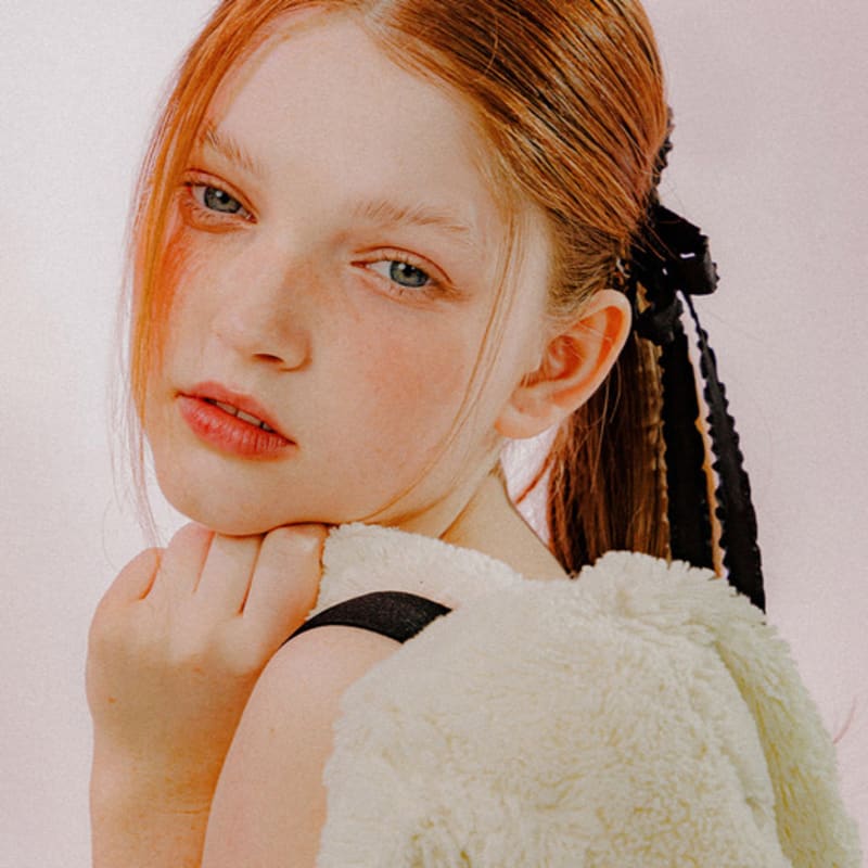 mellotory double ribbon hairpin (black)