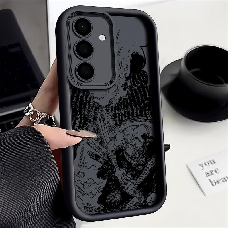 Чехол для телефона с Ророноа Зоро из манги для Samsung S26 S25 S24 S23 S21 S20 Ultra One Pieces для Galaxy S25 S24 FE S26 Plus Силиконовый чехол
