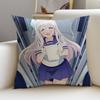 Yuuna and the Haunted Hot Springs Cushion Cover Breathable and skinfriendly linen pillowcase  removable and washable cushion