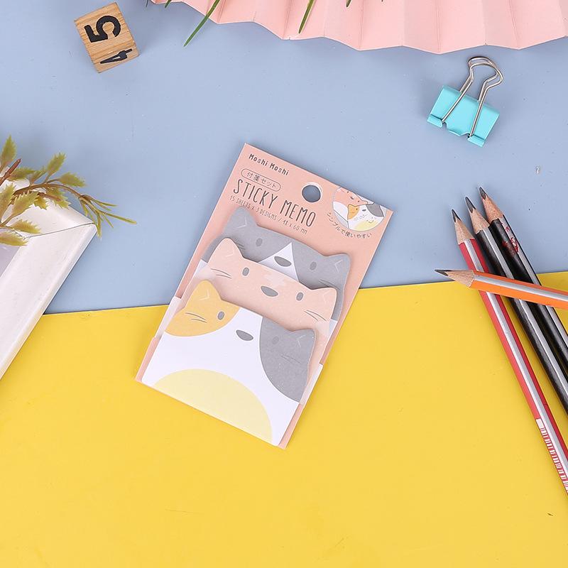 1 шт. клейкая наклейка Kawaii Animals Pig Sticky Notes блокнот для заметок офис школьные принадлежности канцелярские принадлежности наклейка