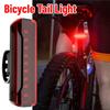 Bicycle Taillight Waterproof Riding Taillight Led Usb Rechargeable Mountain Bike Cycling Light Tail Lamp Bicycle Light Lamp Bicycle Light Lamp