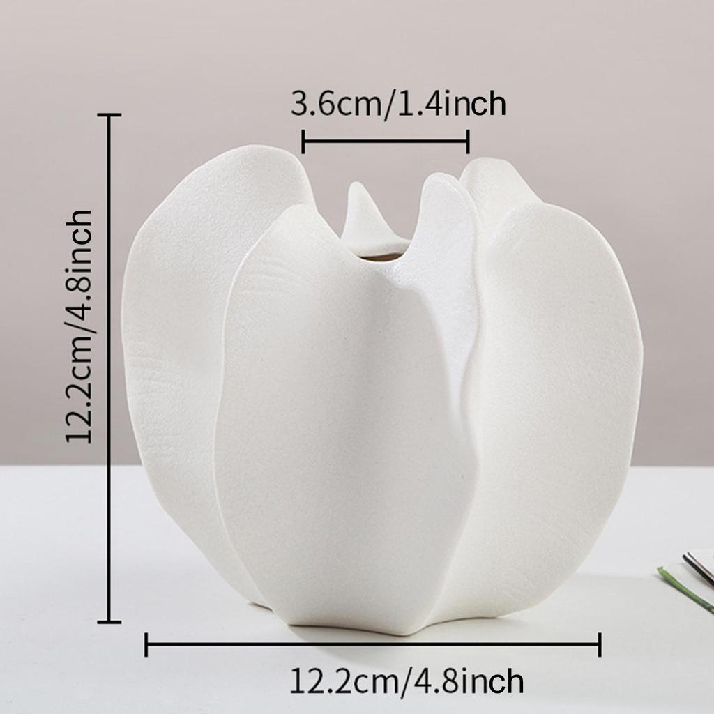 Ваза для цветов карамболы Простой настольный центральный элемент Современная ваза Настольное украшение для гостиной ТВ-тумбы Офисного входа Спальни