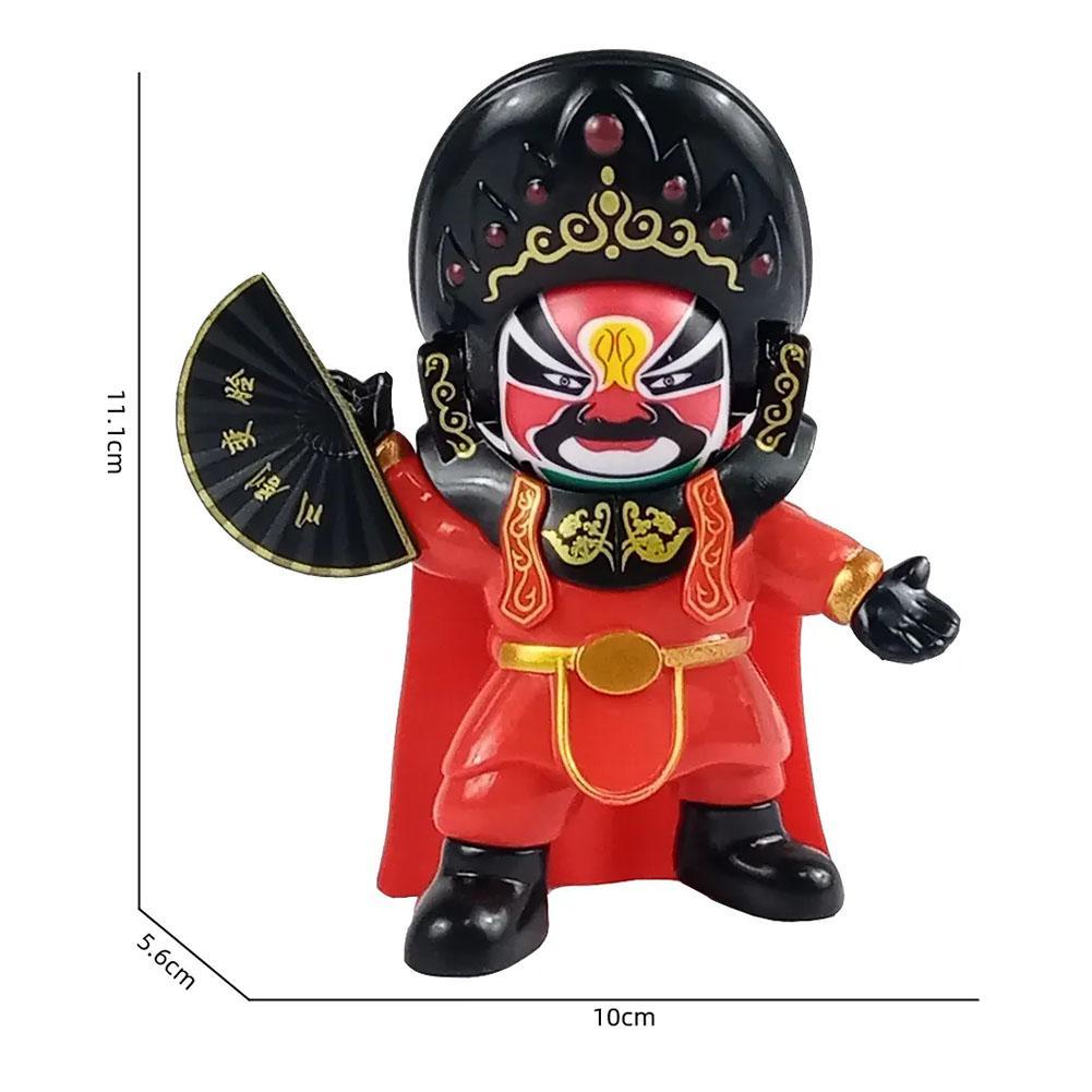 Sichuan Opera Face Changing Doll Chinese Style Creative Relief Pendant Doll Stress Gift Toy Z2F4