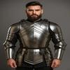 Medieval Gothic Steel Armor Jacket Battle-Ready Cosplay Costume Gift Item for Father, Brother, Boyfriend, Husband
