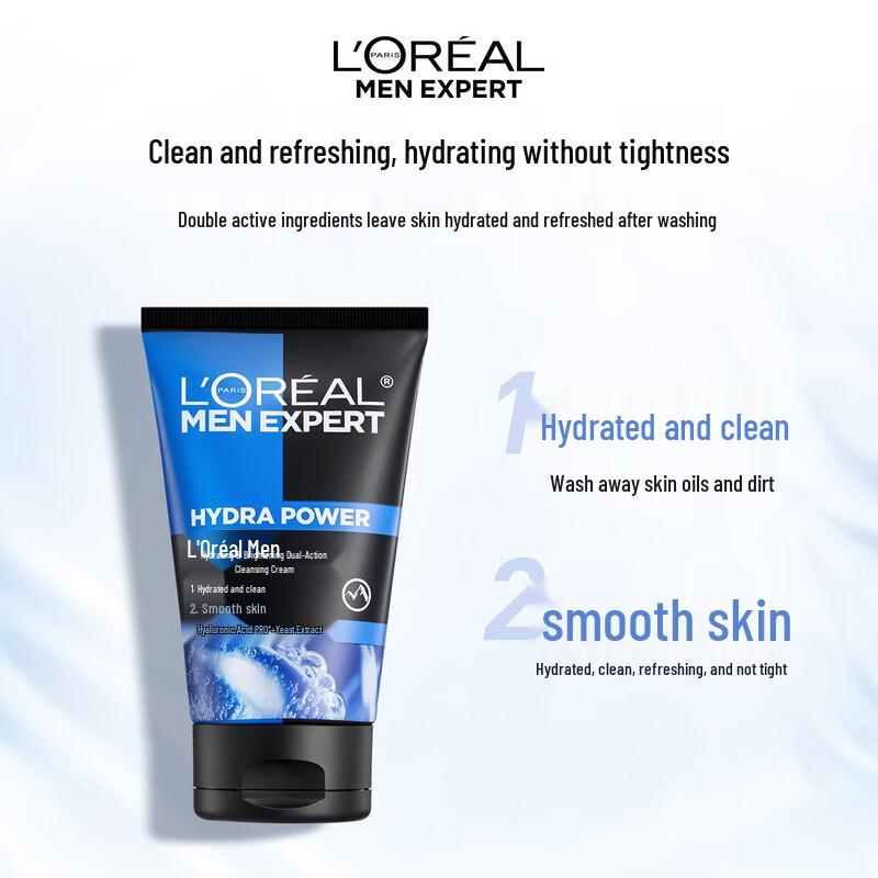 L'Oreal Men Expert Hydra Energetic Double Action Face Wash